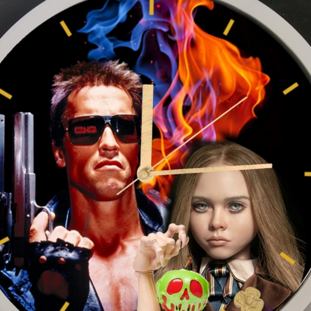 Megan n dad clock